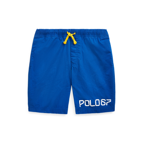 Stretch Cotton Poplin Short Boys 6-14 Years 1