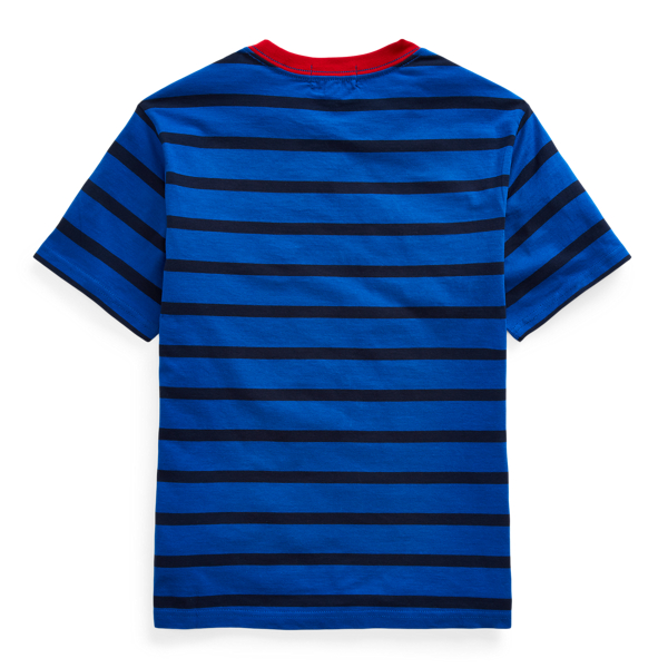 Pacific Royal Multi Striped Cotton Jersey Tee Boys 8-20 2