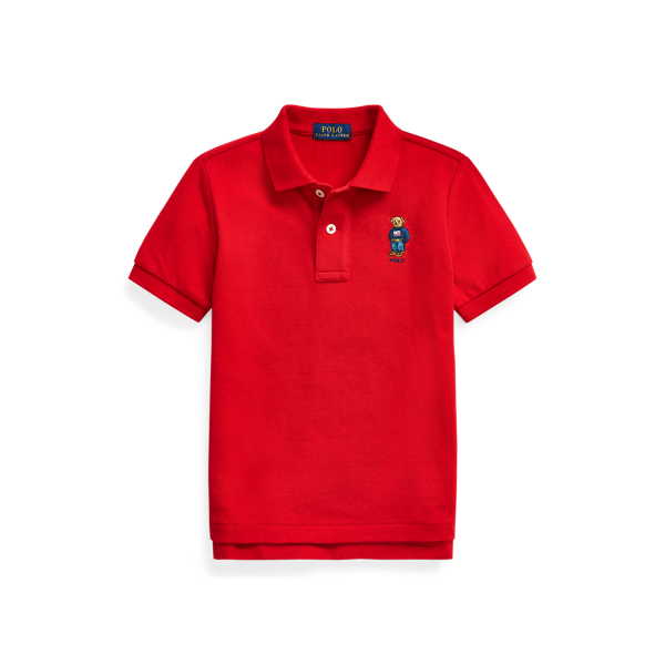 Baumwollpiqu&eacute;-Poloshirt mit Polo Bear Boys 1.5-6 Years in 1