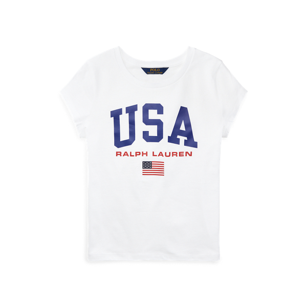 Cotton Jersey Graphic Tee Girls 7-14 Years 1