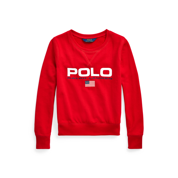 French Terry Graphic Pullover Girls 7-14 Years 1
