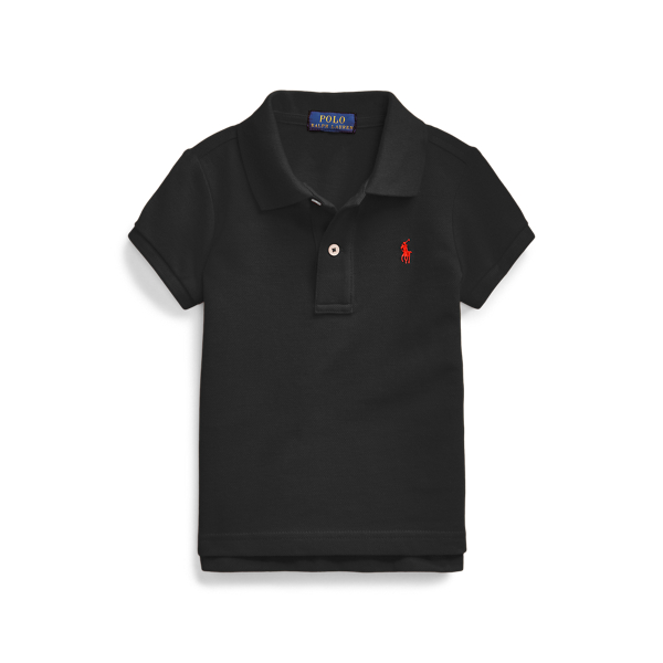 Cotton Mesh Polo Shirt