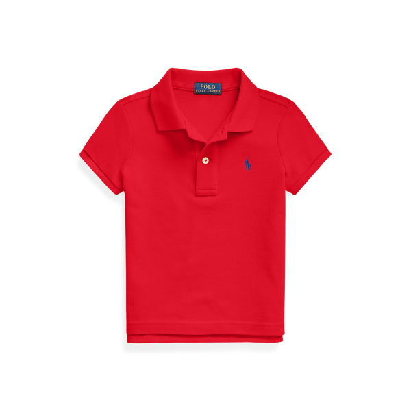 Cotton Mesh Polo Shirt