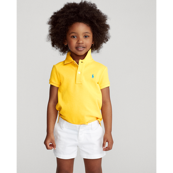 Baby yellow polo shirt hotsell