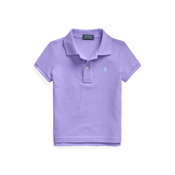 Baby purple polo shirt hotsell