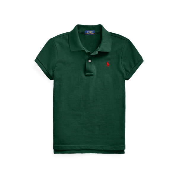 Cotton Mesh Polo Shirt