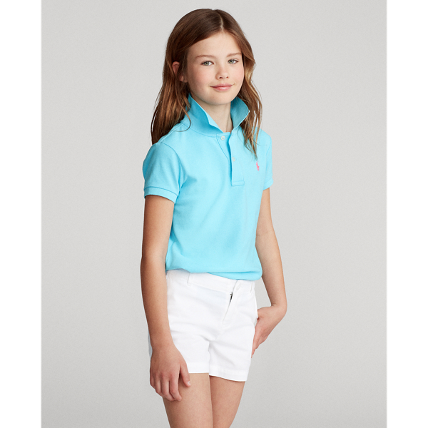 The Iconic Cotton Mesh Polo Shirt