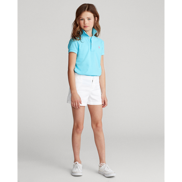 The Iconic Cotton Mesh Polo Shirt