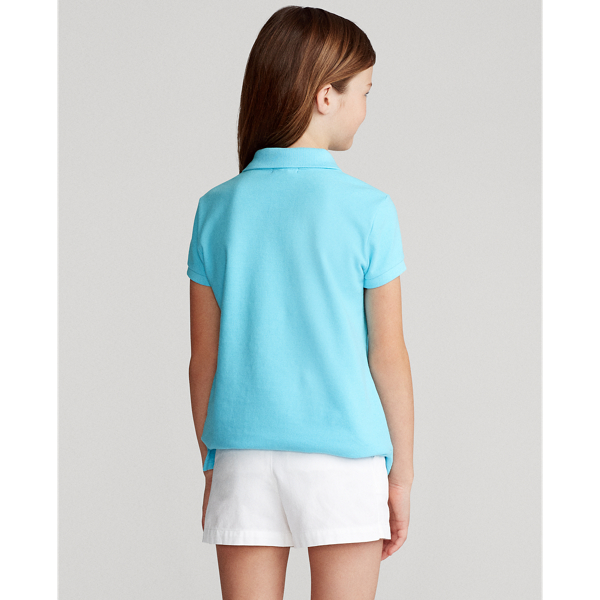 The Iconic Cotton Mesh Polo Shirt