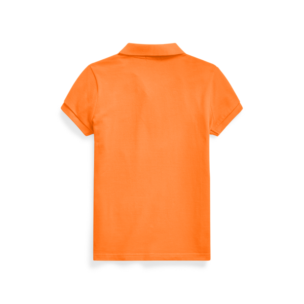 Girls Orange Polo Shirts Ralph Lauren