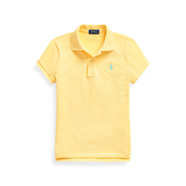 Cotton Mesh Polo Shirt