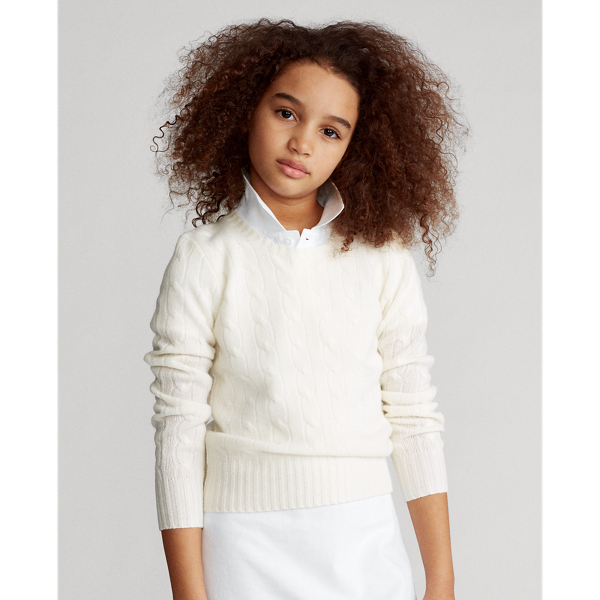 White Cotton Mesh Polo Dress Girls 7-16 7