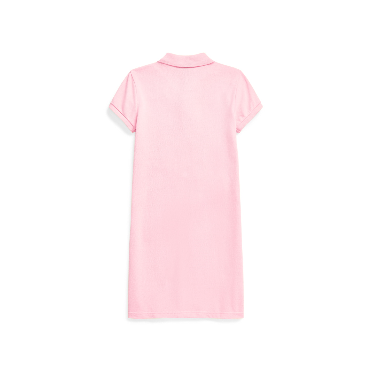 Детское платье Ralph Lauren Cotton Mesh Polo, цвет: Розовый — фото 1