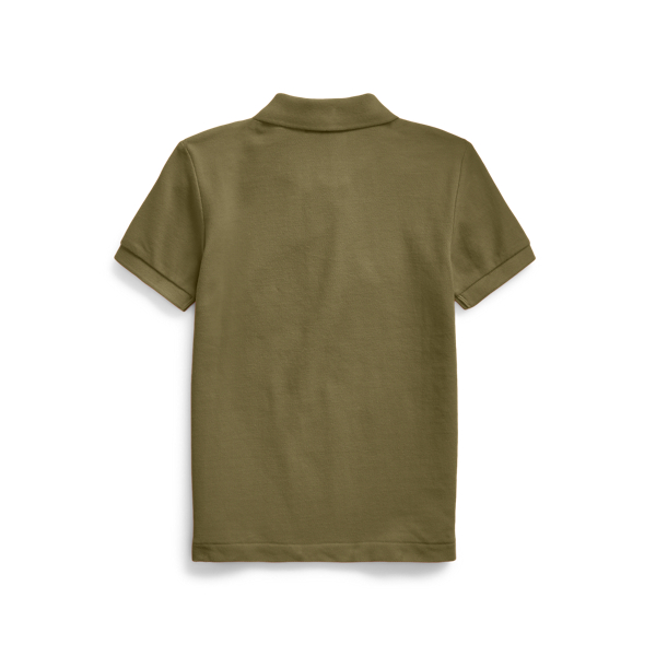 Canopy Olive The Iconic Mesh Polo Shirt Boys 1.5-6 Years 2