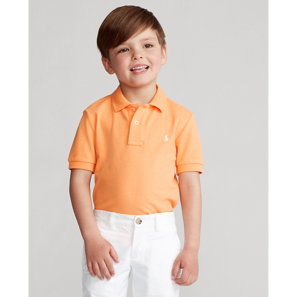 Orange boys polo hotsell