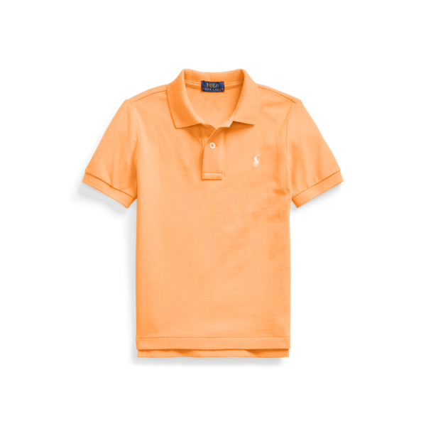 Boys Orange Polo Shirts Ralph Lauren