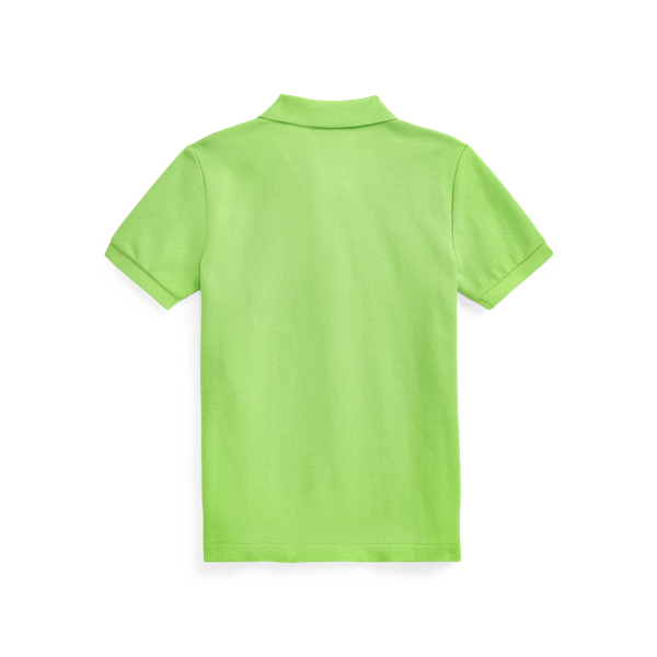 Kiwi Lime The Iconic Mesh Polo Shirt Boys 2-7 3