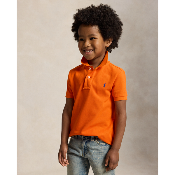 Das legend&auml;re Piqu&eacute;-Poloshirt Boys 1.5-6 Years in Regatta-Orange 4