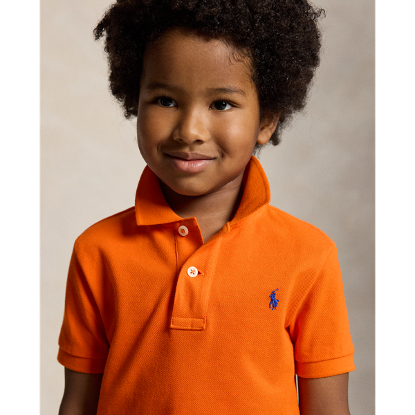 Das legend&auml;re Piqu&eacute;-Poloshirt Boys 1.5-6 Years in Regatta-Orange 5
