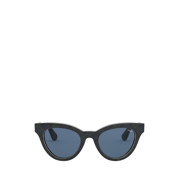 Lunettes soleil oeil-de-chat preppy Polo Ralph Lauren en 1