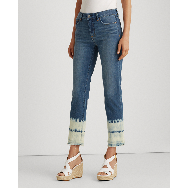 Mariner Blue Wash Premier Straight Ankle Jean Lauren 3