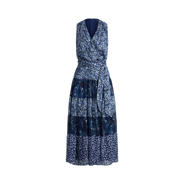 Tiered Georgette Dress Lauren in 1