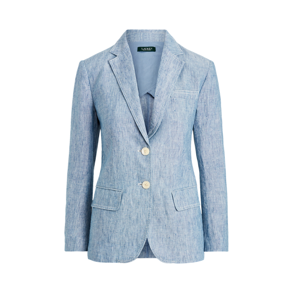 Blazer en cambray y lino Lauren en 1