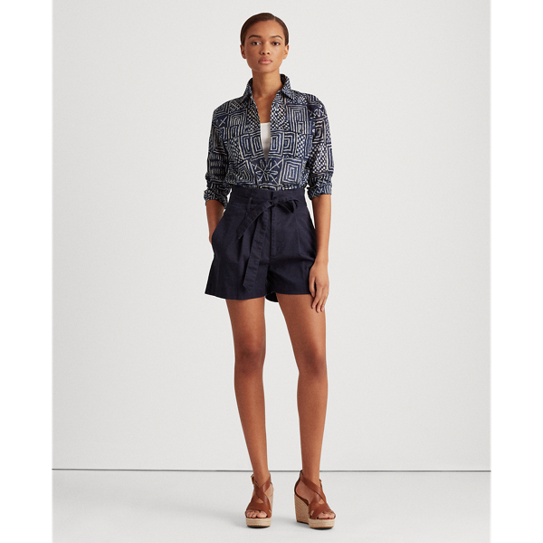 Dk Blue Cotton Shirt Lauren 3