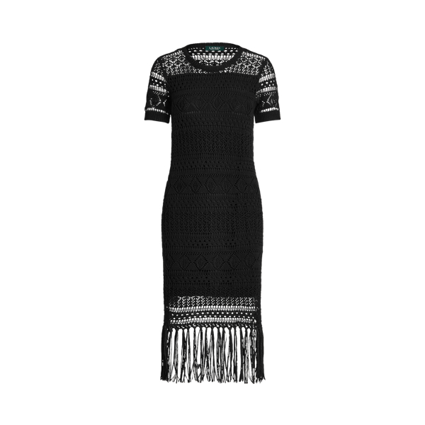 Pointelle Short-Sleeve Dress Lauren 1