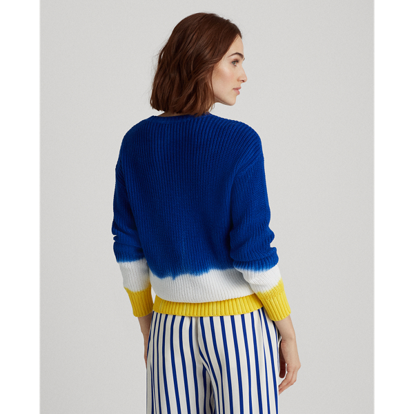 Multi Tie-Dye Cotton Jumper Lauren 4