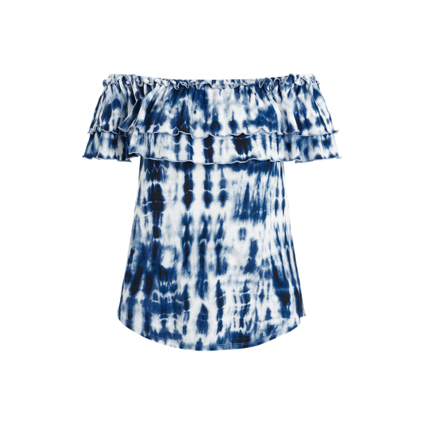 Tie-Dye Off-the-Shoulder Top Lauren 1