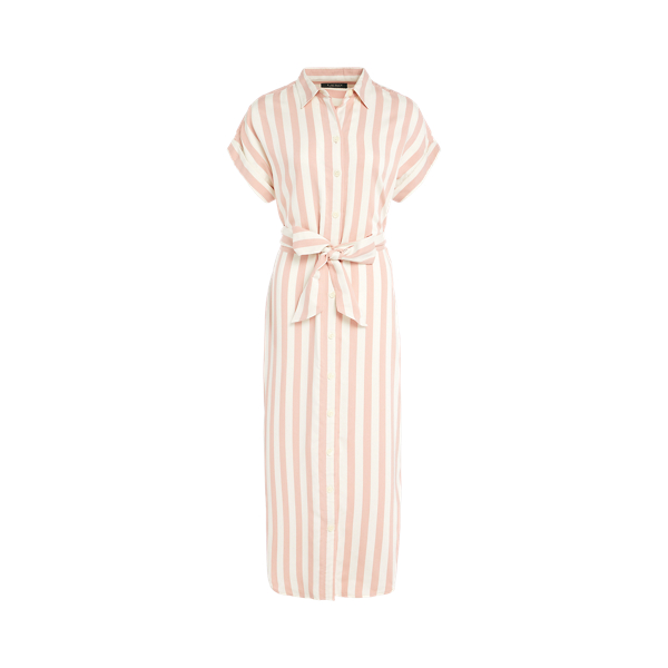 Striped Twill Shirtdress Lauren 1