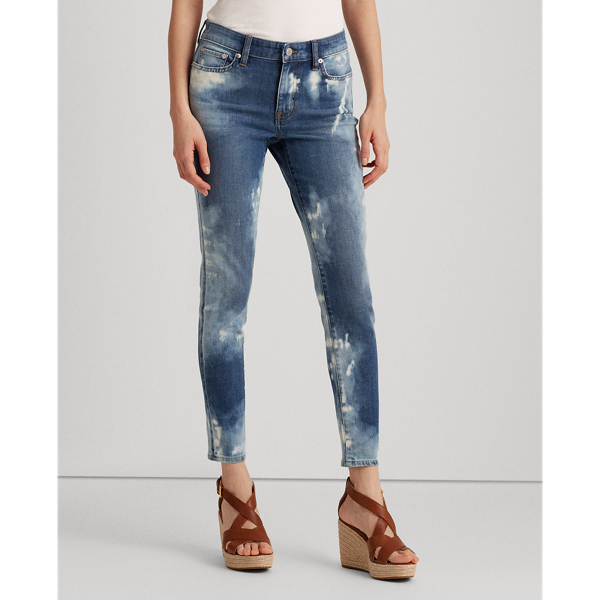 Coastal Blue Wash Premier Skinny Ankle Jeans Lauren 4