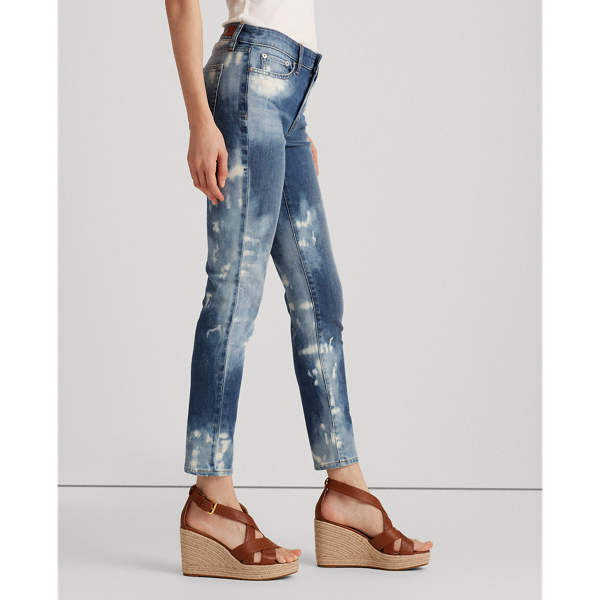Coastal Blue Wash Premier Skinny Ankle Jeans Lauren 5