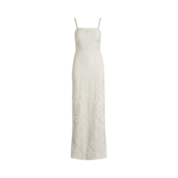 Metallic Column Gown Lauren 1
