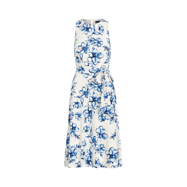 Robe fleurie en jersey Lauren Petite en 1