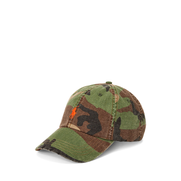 Camo Canvas Ball Cap