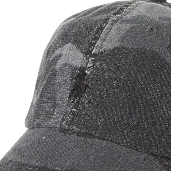 Grey Surplus Camo Camo Canvas Ball Cap Polo Ralph Lauren 3