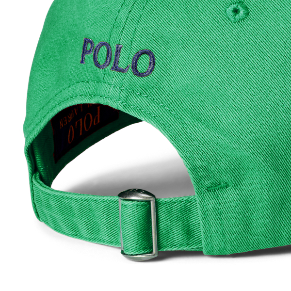 Golf Green Cotton Chino Baseball Cap Polo Ralph Lauren 3