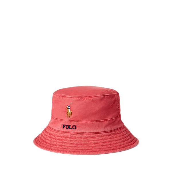 Stretch-Cotton Bucket Hat Polo Ralph Lauren 1