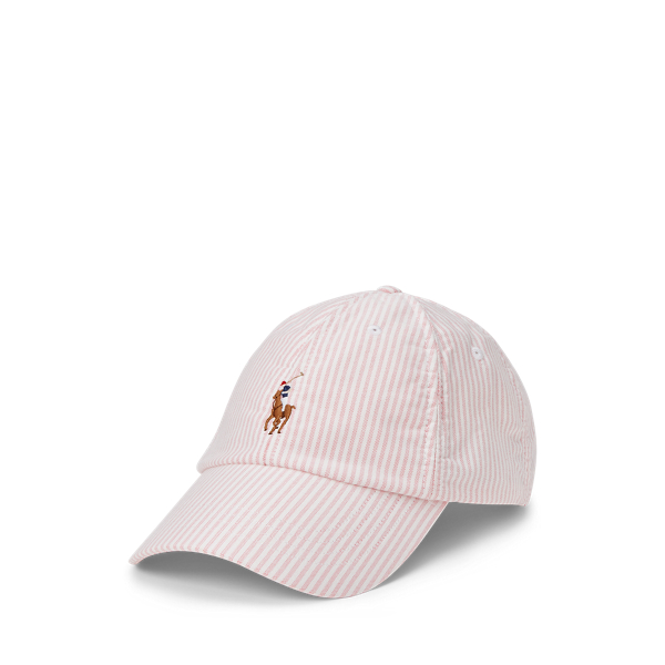 Striped Oxford Cap