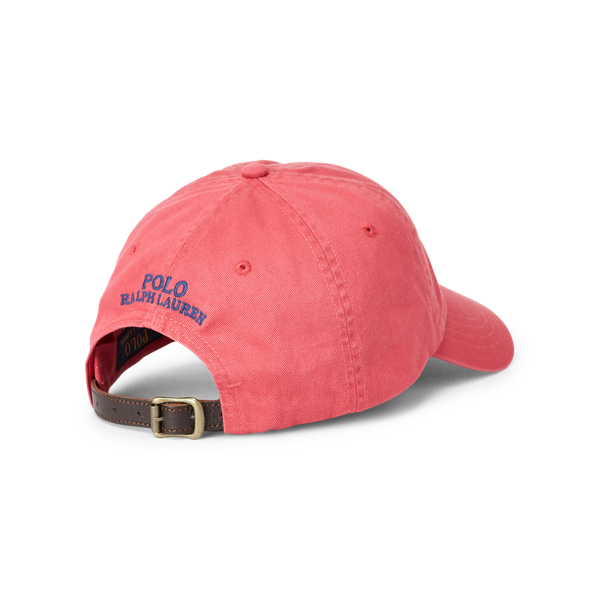 Polo Bear Chino Ball Cap Polo Ralph Lauren em Nantucket Red 2