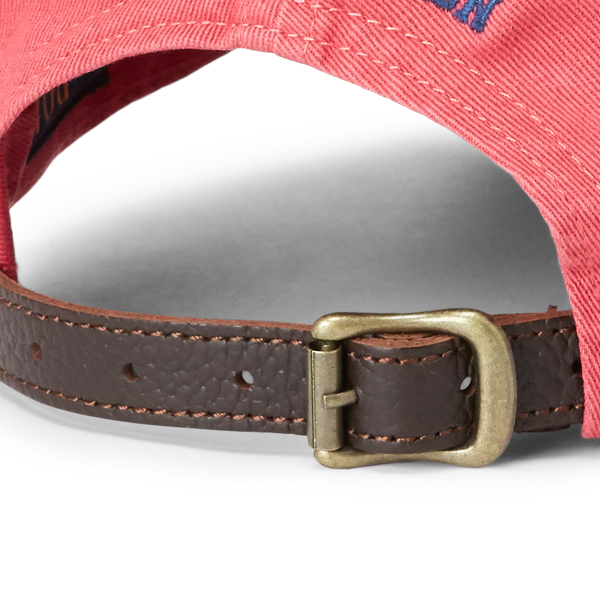 Polo Bear Chino Ball Cap Polo Ralph Lauren em Nantucket Red 3