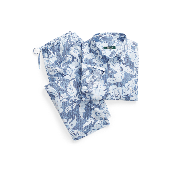 Pigiama Capri in cotone Lauren in 1