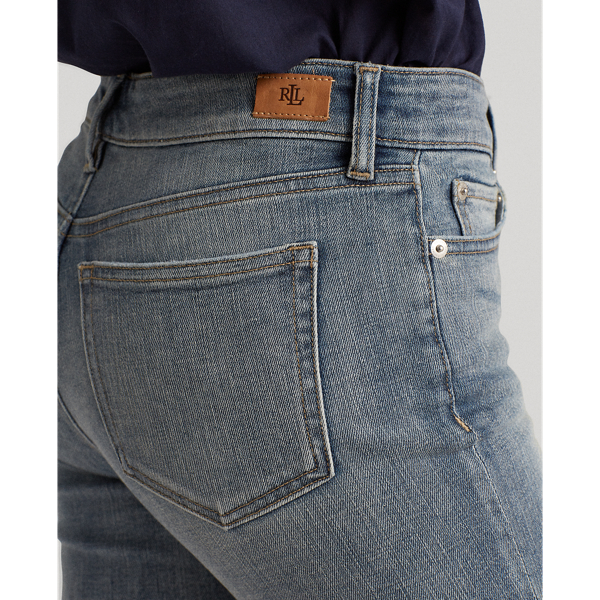 Highland Indigo Wash Premier Straight Ankle Jean Lauren 7