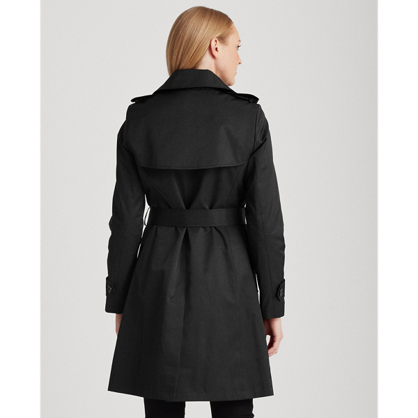 Black Trench Coat Lauren 5