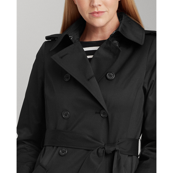 Black Trench Coat Lauren 6