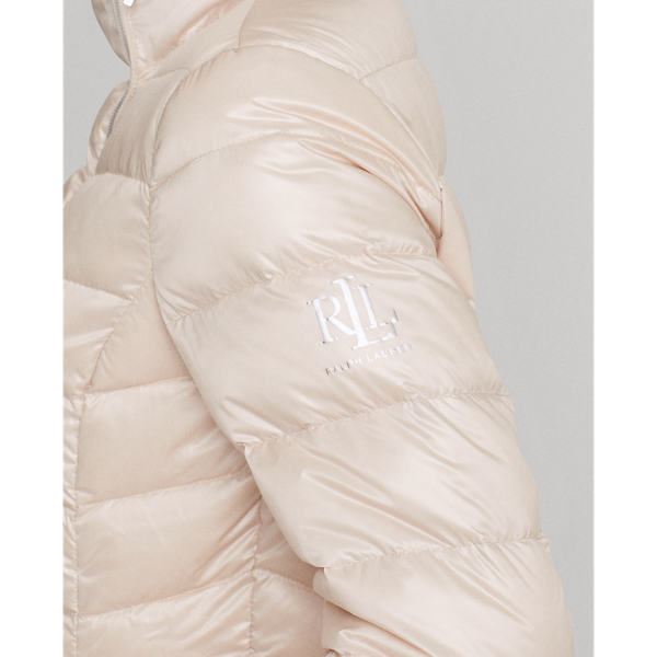 Canyon Khaki Asymmetrical Down Jacket Lauren 6
