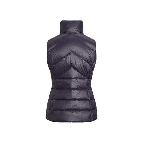 Navy Packable Down Gilet Lauren 7