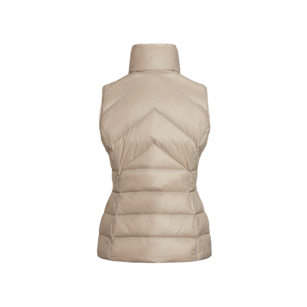 Verstaubare Daunenweste Lauren in Chino de luxe 7